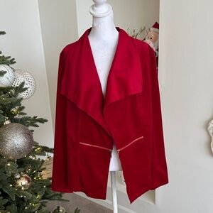 Peck & Peck Vibrant Red Women's Cape